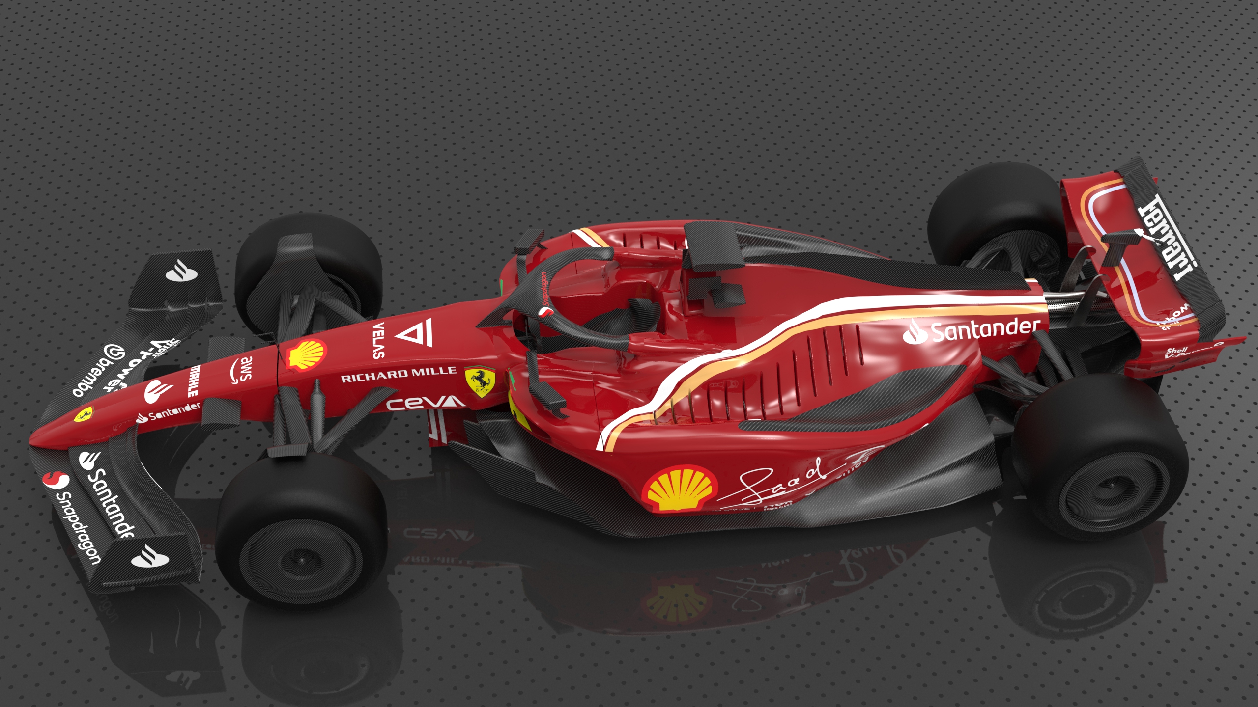 法拉利车队一级方程式赛车